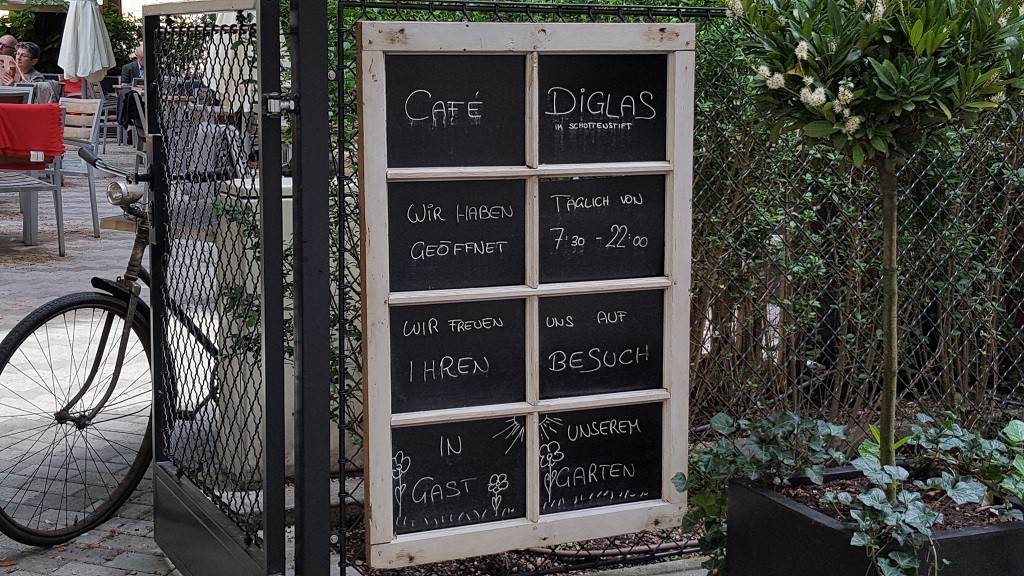 Öffnungszeiten Cafe Diglas
